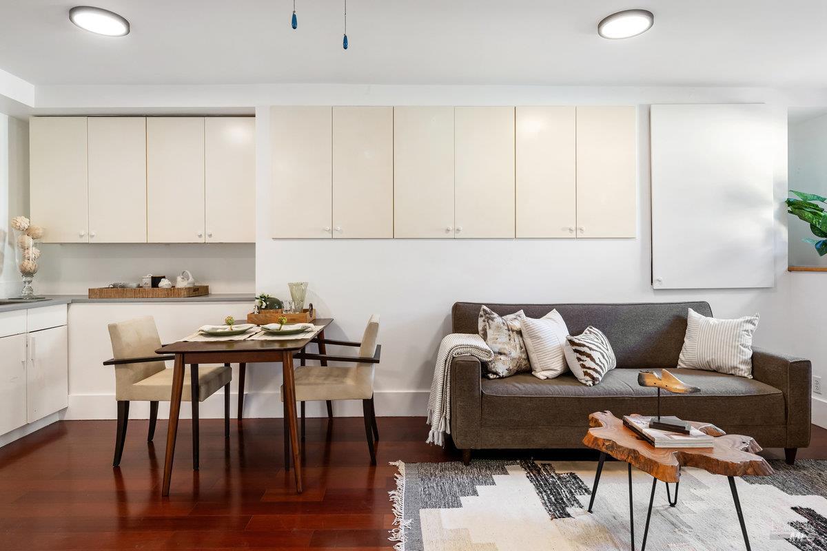 338 Paloma Avenue San Rafael, CA 94901 - Photo 22 of 31 a living room with furniture and wooden floor