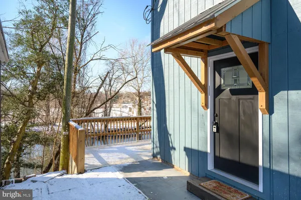 a view of outdoor space and deck