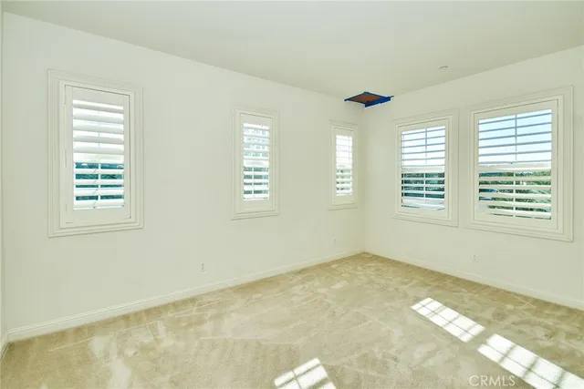 a utility room with cabinets