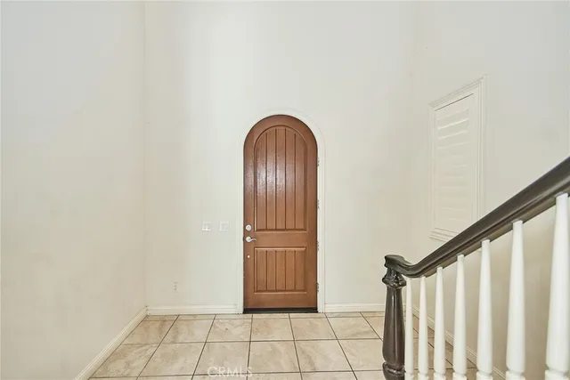 a view of front door