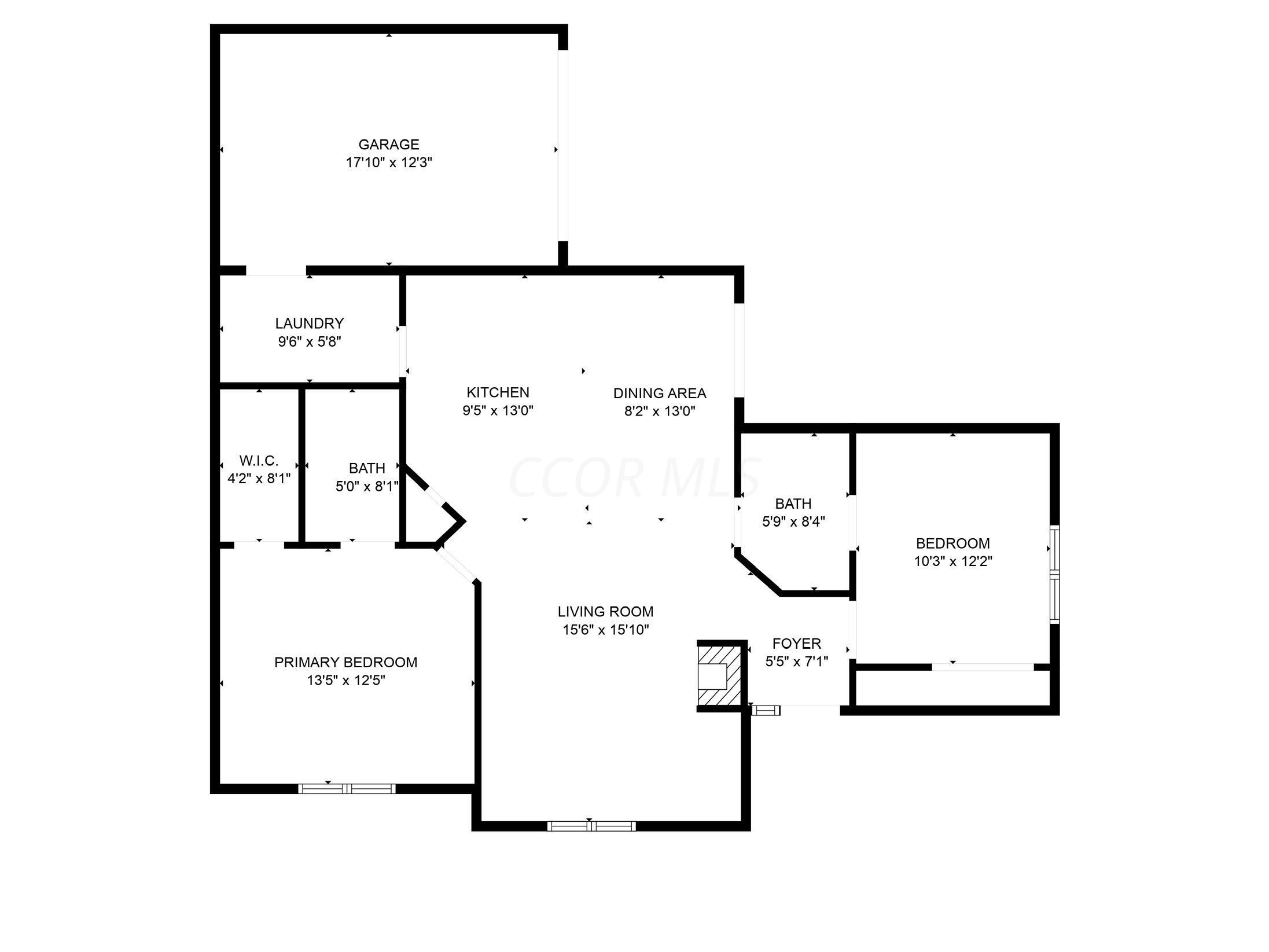 5814 Locbury Lane, Unit R Dublin, OH 43016 - Photo 25 of 25 floorplan