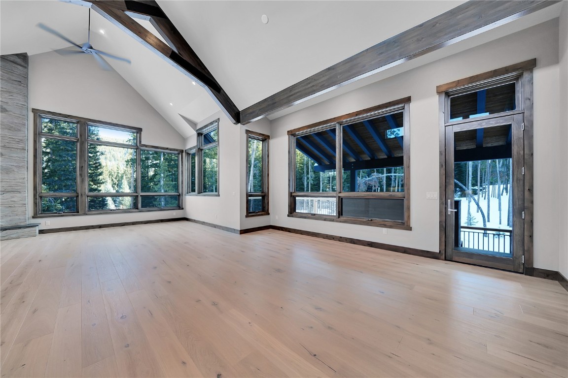 87 Independence Road Keystone, CO 80435 - Photo 7 of 25 a view of livingroom with floor to ceiling window and floor