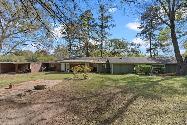 a house with a tree in front of it