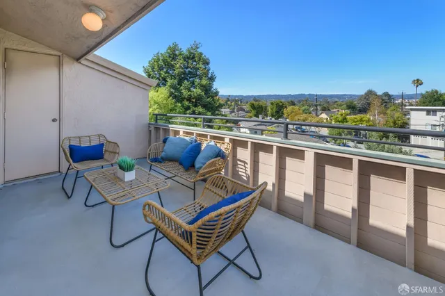 a front view of a building