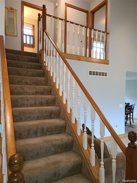 3082 West Coon Lake Road Howell, MI 48843 - Photo 24 of 32 stair way up.jpg