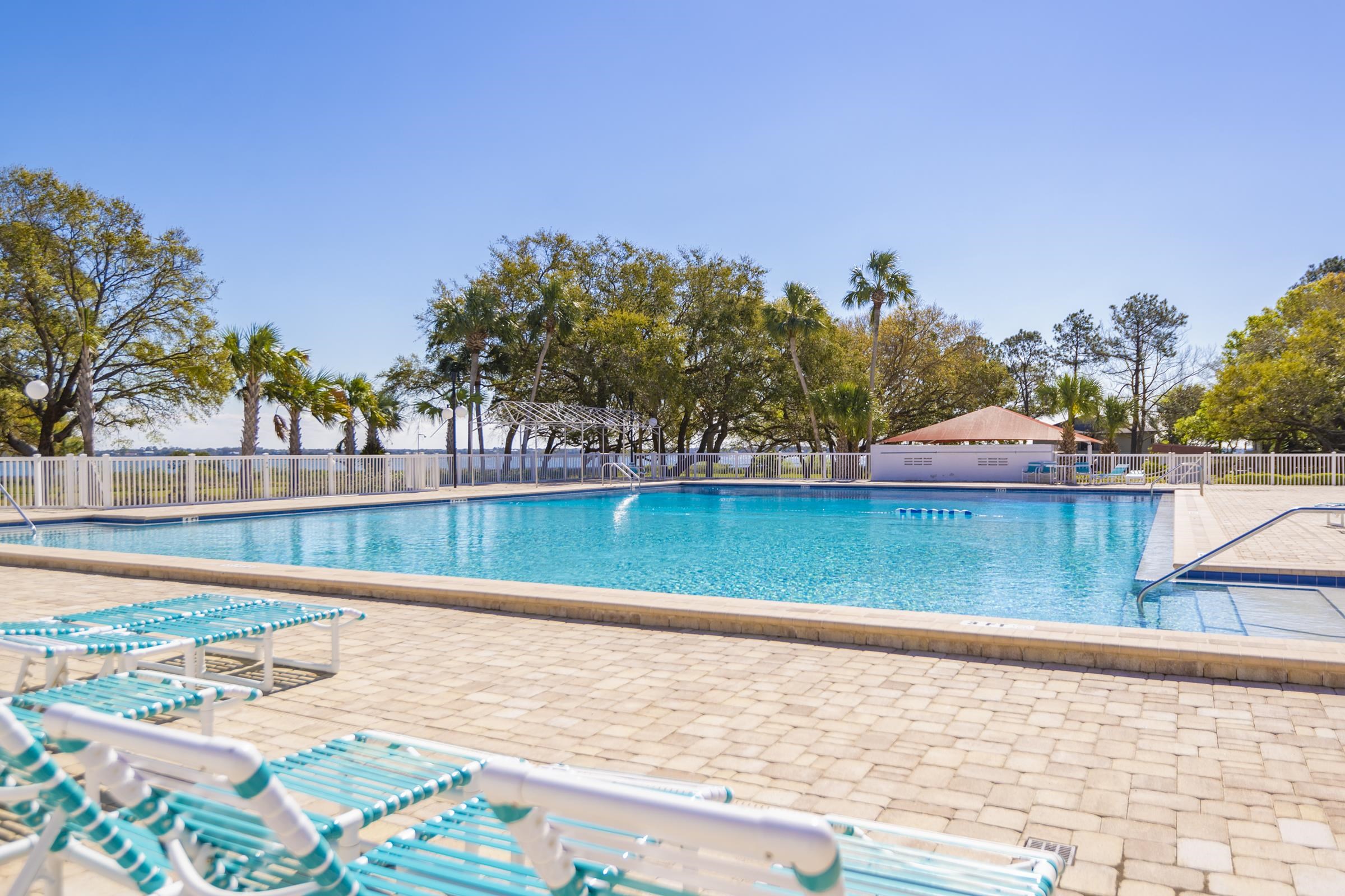 354 Shores Boulevard St. Augustine, FL 32086 - Photo 31 of 34 a view of swimming pool with a yard