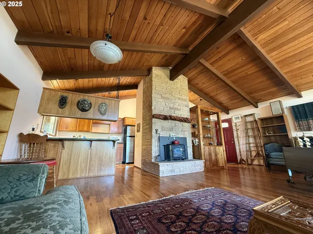a view of a entryway with a couch