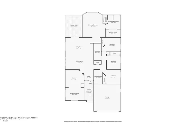 $464,999 | 10588 East Dutchmans Trail, Gold Canyon, AZ 85118