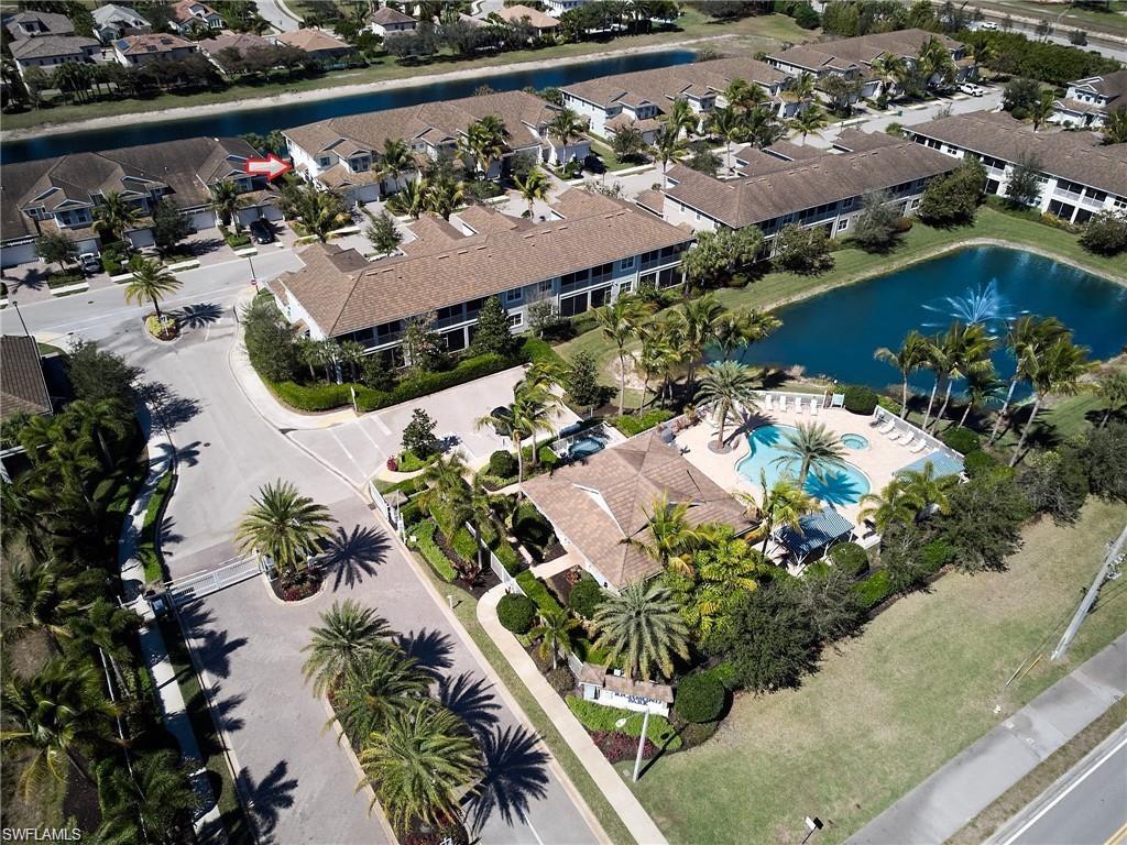 2335 Sawyers Hill Road, Unit 503 Naples, FL 34120 - Photo 23 of 23 an aerial view of a house with a lake view