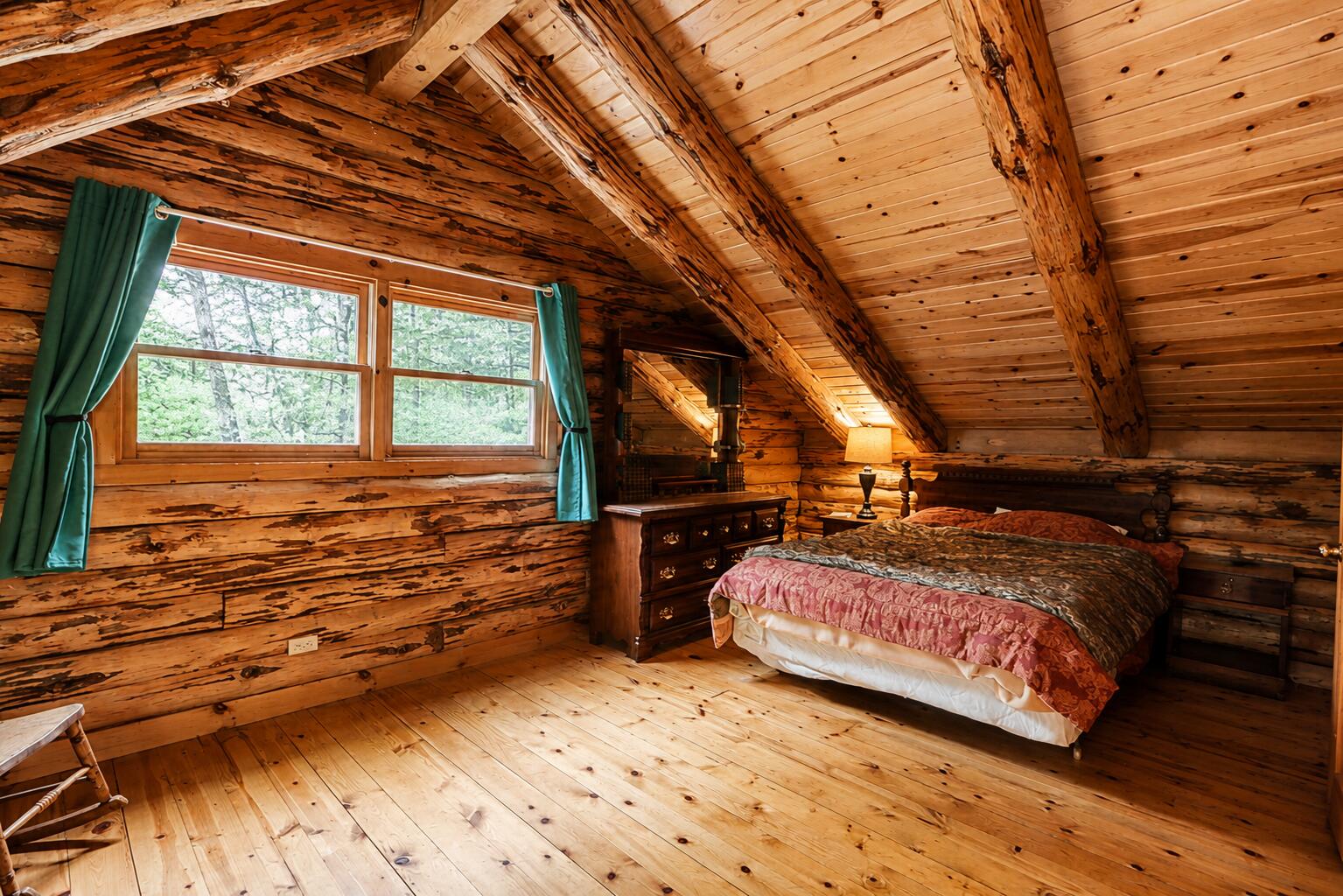 567 Big Moose Pt Road Greenville Junction, ME 04442 - Photo 23 of 45 upstairs bed