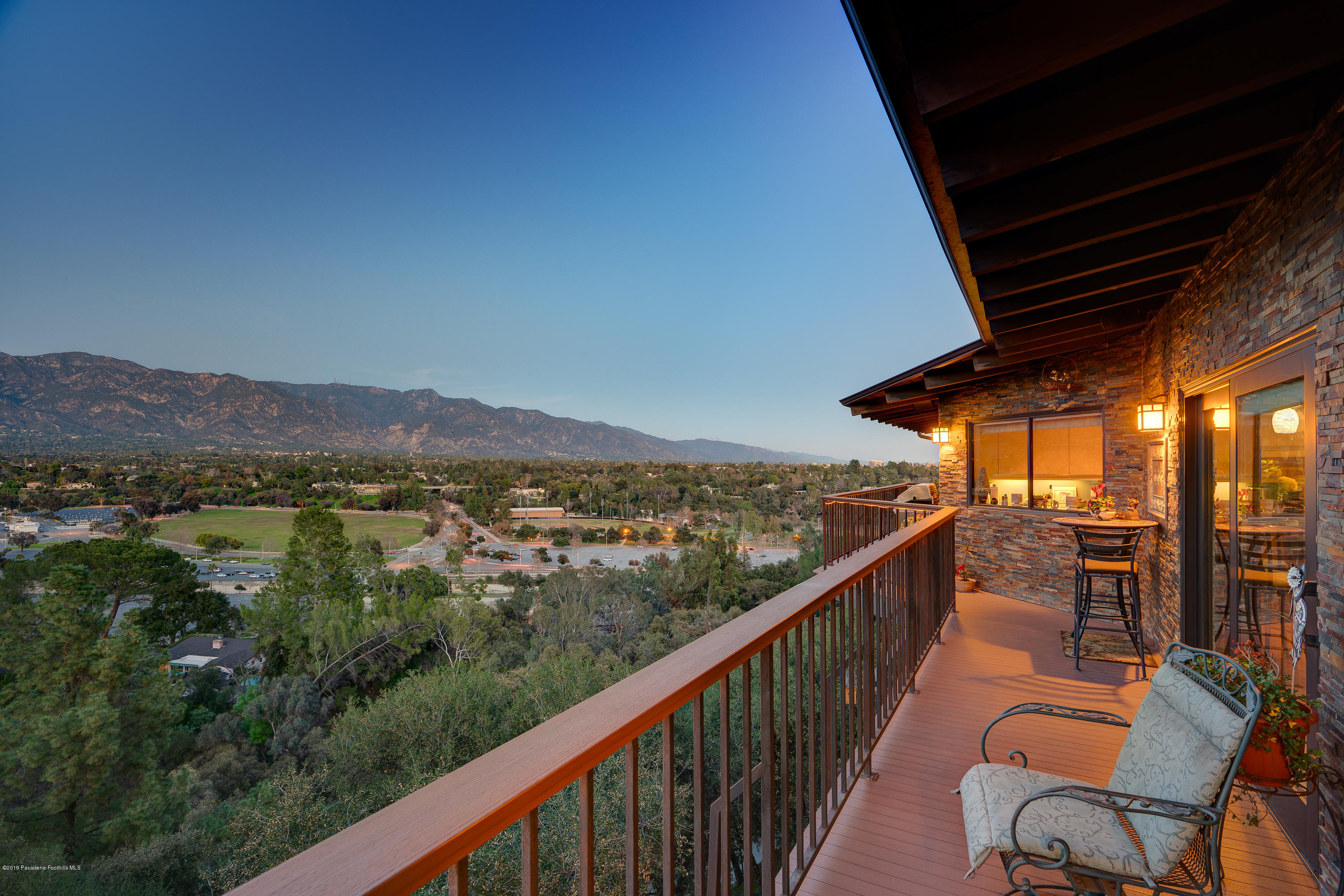 943 Glen Oaks Boulevard Pasadena, CA 91105 - Photo 31 of 38 a view of a balcony with chairs