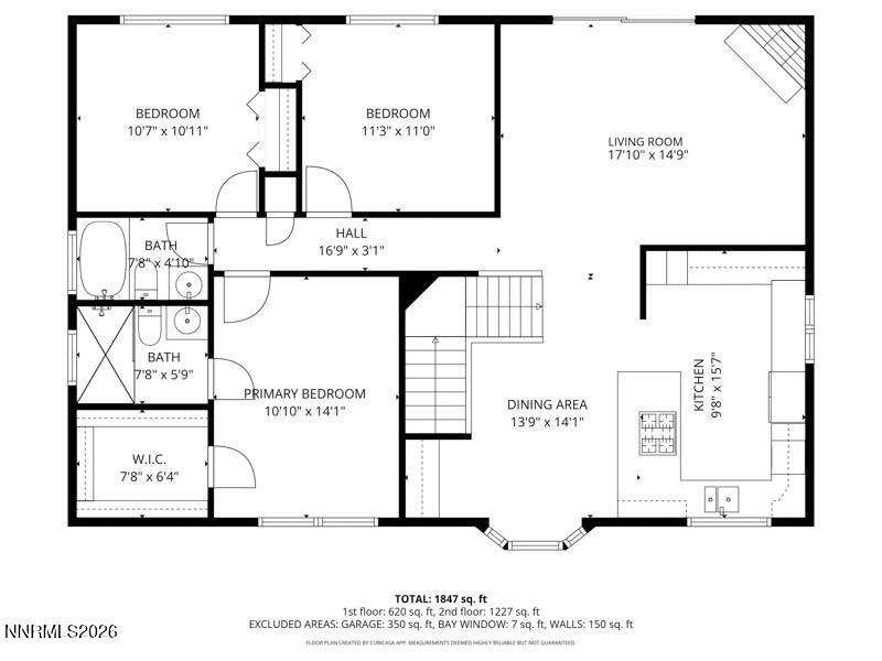 12255 Stoneybrook Drive Reno, NV 89511 - Photo 35 of 36 Floor Plan (2 of 3)