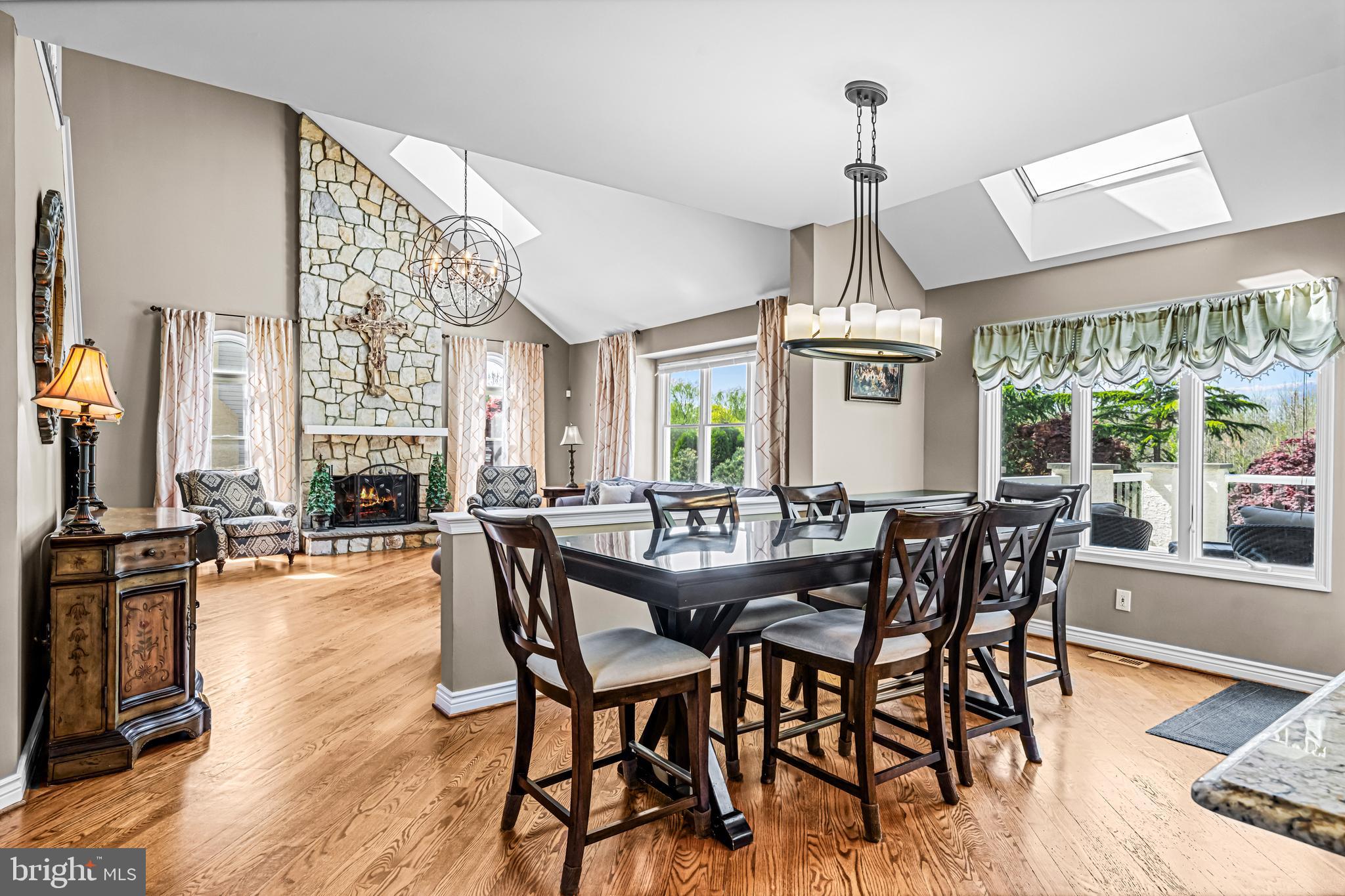 61 Brooks Road Moorestown, NJ 08057 - Photo 60 of 93 a dining room with furniture window wooden floor