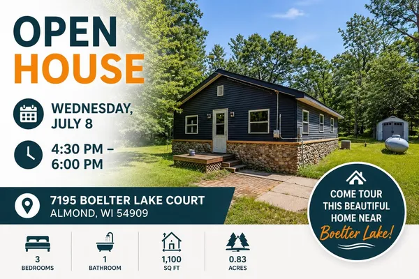 $150,000 | 7195 Boelter Lake Court, Almond, WI 54909