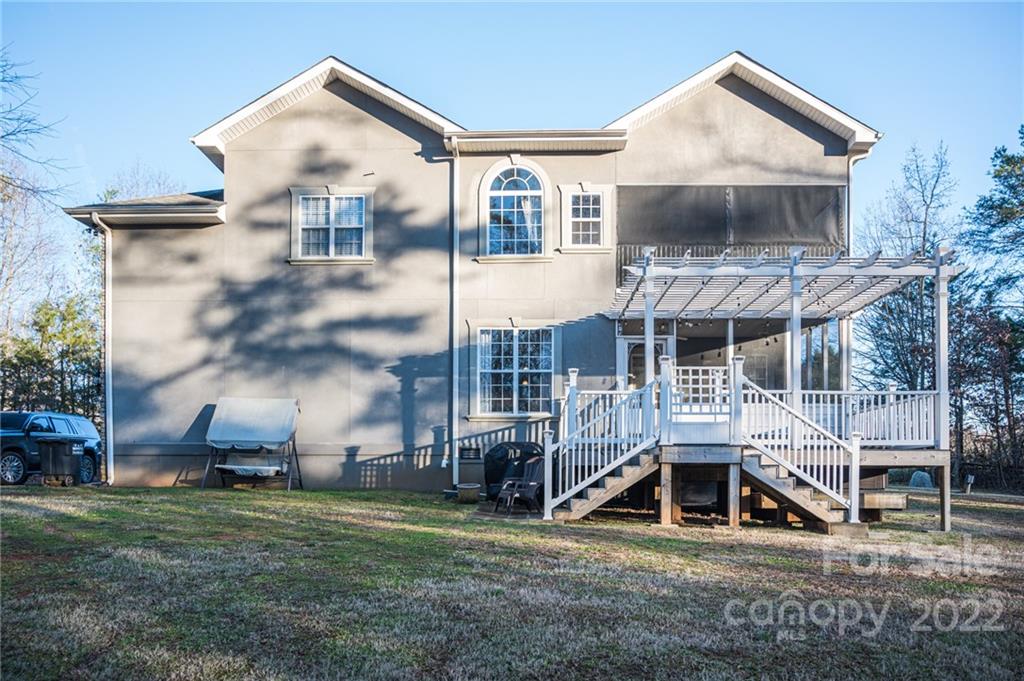 137 Birtwick Road Rockwell, NC 28138 - Photo 7 of 42 a front view of a house with a yard