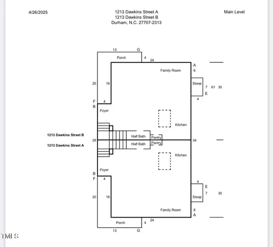 $680,000 | 1213 Dawkins Street, Durham, NC 27707