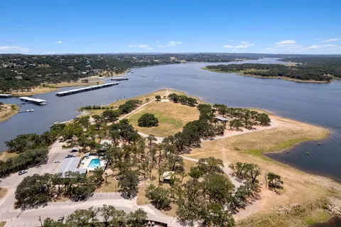 a view of city and mountain