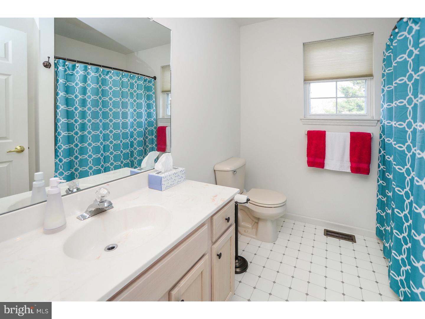 22 Stone Ridge Drive Mickleton, NJ 08056 - Photo 14 of 25 a bathroom with a sink toilet a mirror and shower