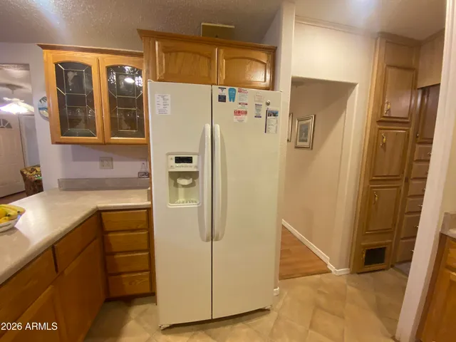 a bed room with a bed and a walk in closet