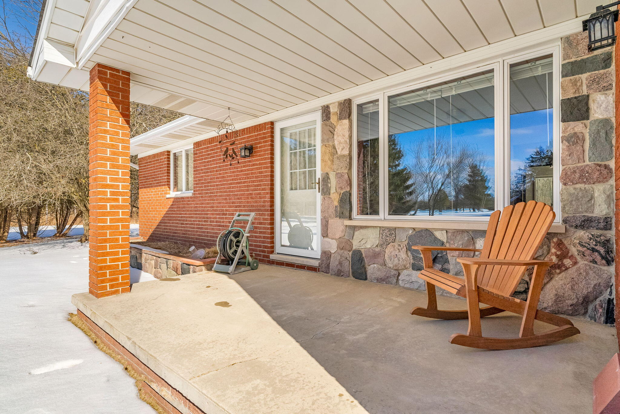 3665 Black River Road Croswell, MI 48422 - Photo 21 of 41 Covered porch