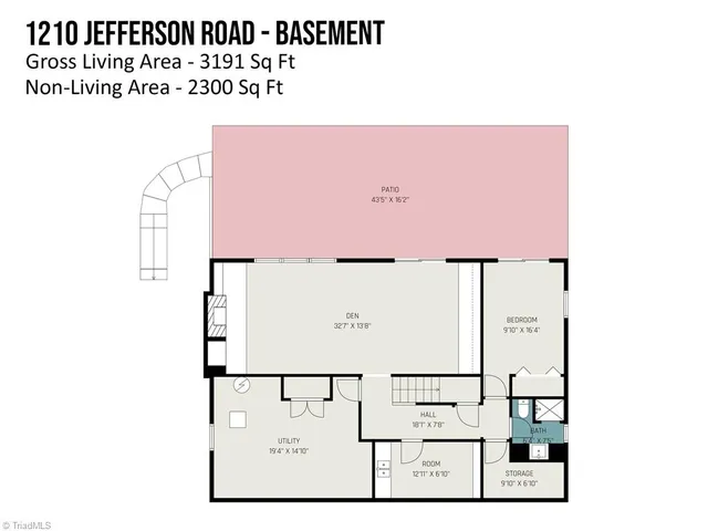 $445,000 | 1210 Jefferson Road, Greensboro, NC 27410