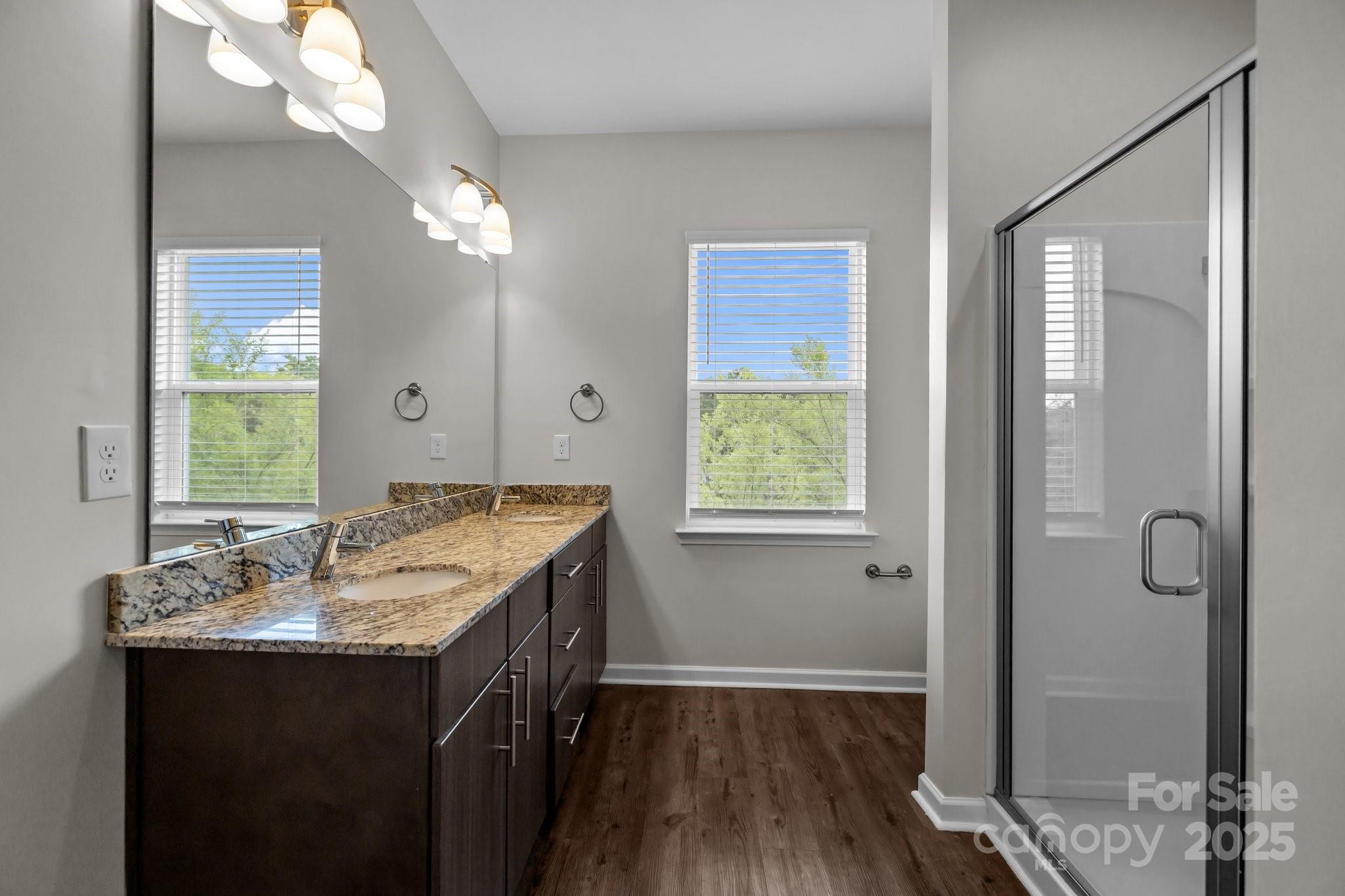 206 Overstone Court Fort Mill, SC 29715 - Photo 6 of 47 a bathroom with a sink a vanity and a mirror