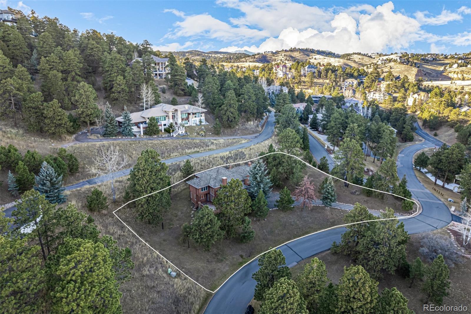 941 Sleepy Hollow Road Golden, CO 80401 - Photo 46 of 50 an aerial view of a city