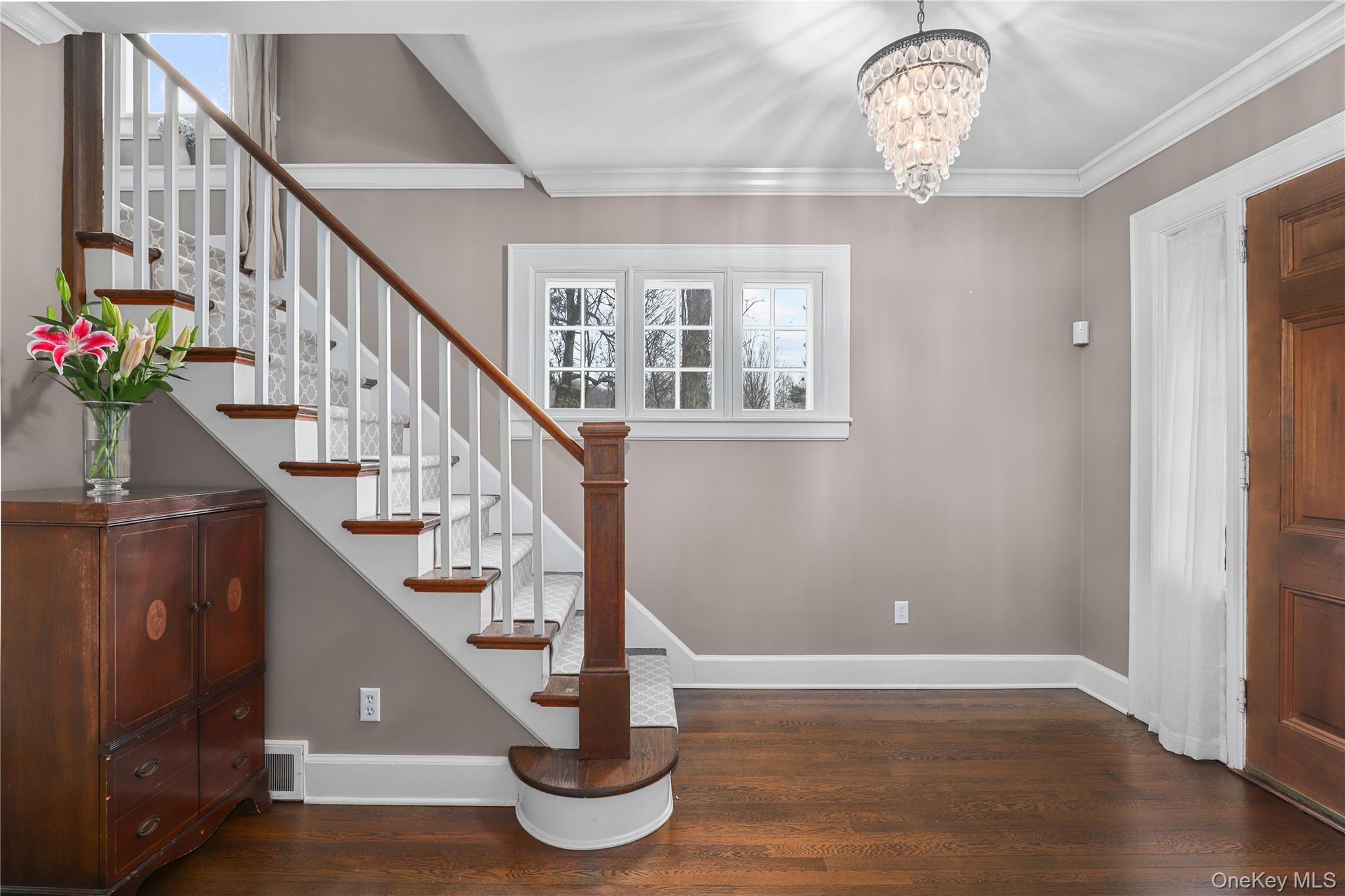 35 Hamilton Road Chappaqua, NY 10514 - Photo 12 of 29 a view of entryway and hall with wooden floor
