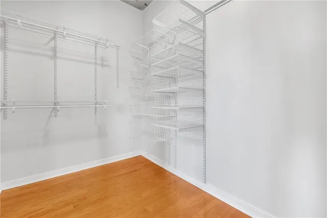 a view of empty room