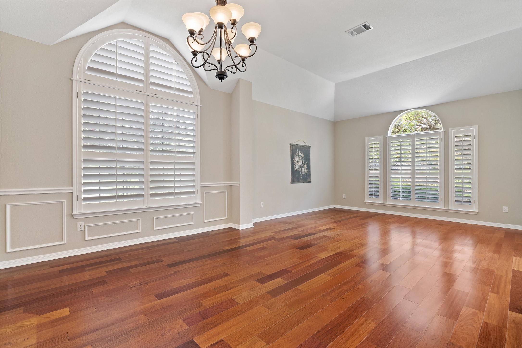 31000 Clearwater Court Georgetown, TX 78628 - Photo 7 of 39 a view of empty room with wooden floor and fan