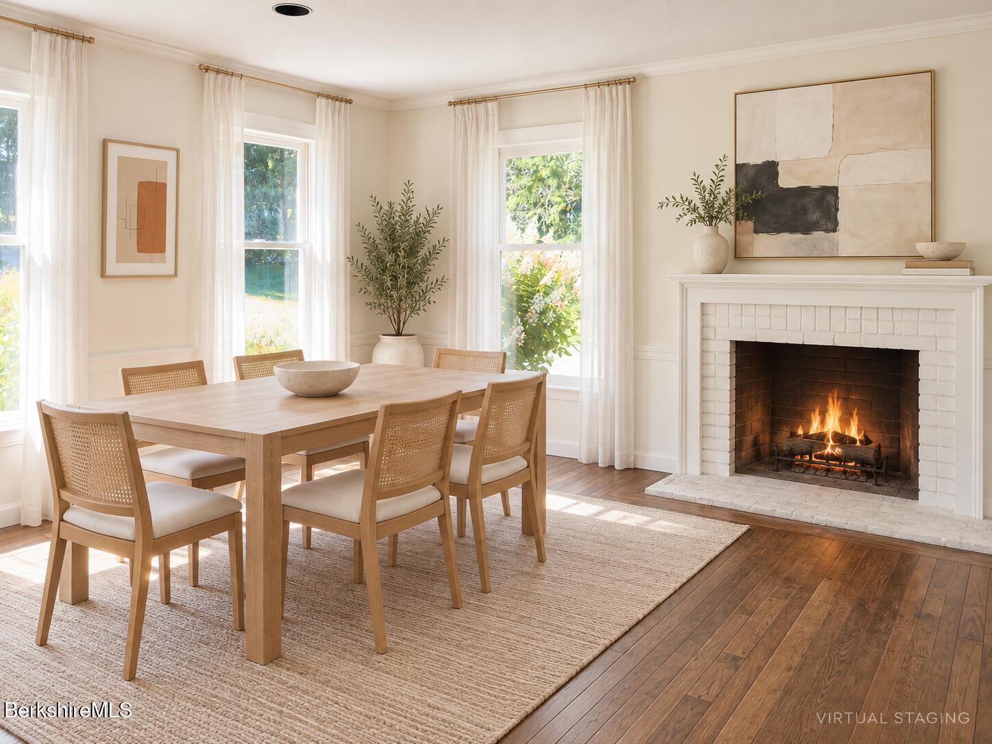 261 Osceola Road Richmond, MA 01254 - Photo 28 of 45 Dining Room (Virtually Staged)