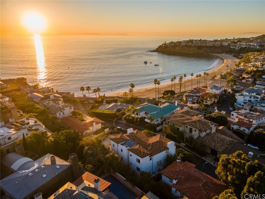 4 Emerald Bay Laguna Beach, CA 92651 - Photo 13 of 75 an aerial view of ocean and residential houses with outdoor space