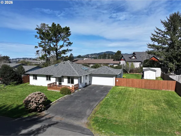 a view of houses with outdoor space