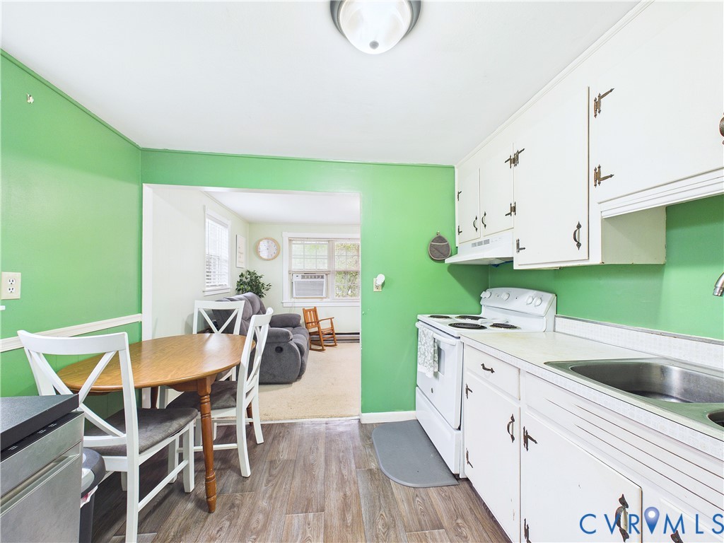 4868 Promise Land Road Appomattox, VA 24522 - Photo 12 of 43 Kitchen featuring white cabinetry and countertops,