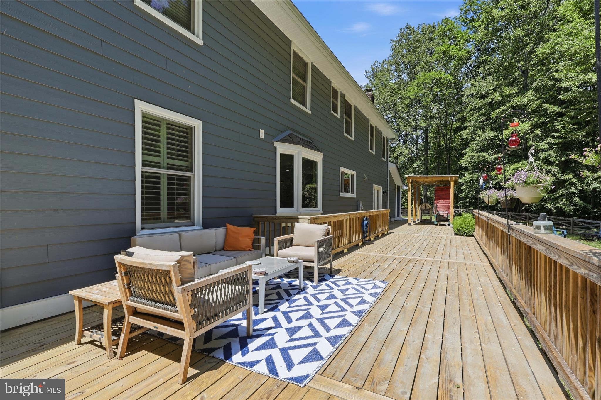 7514 Evans Ford Road Clifton, VA 20124 - Photo 48 of 86 Rear Deck View 2