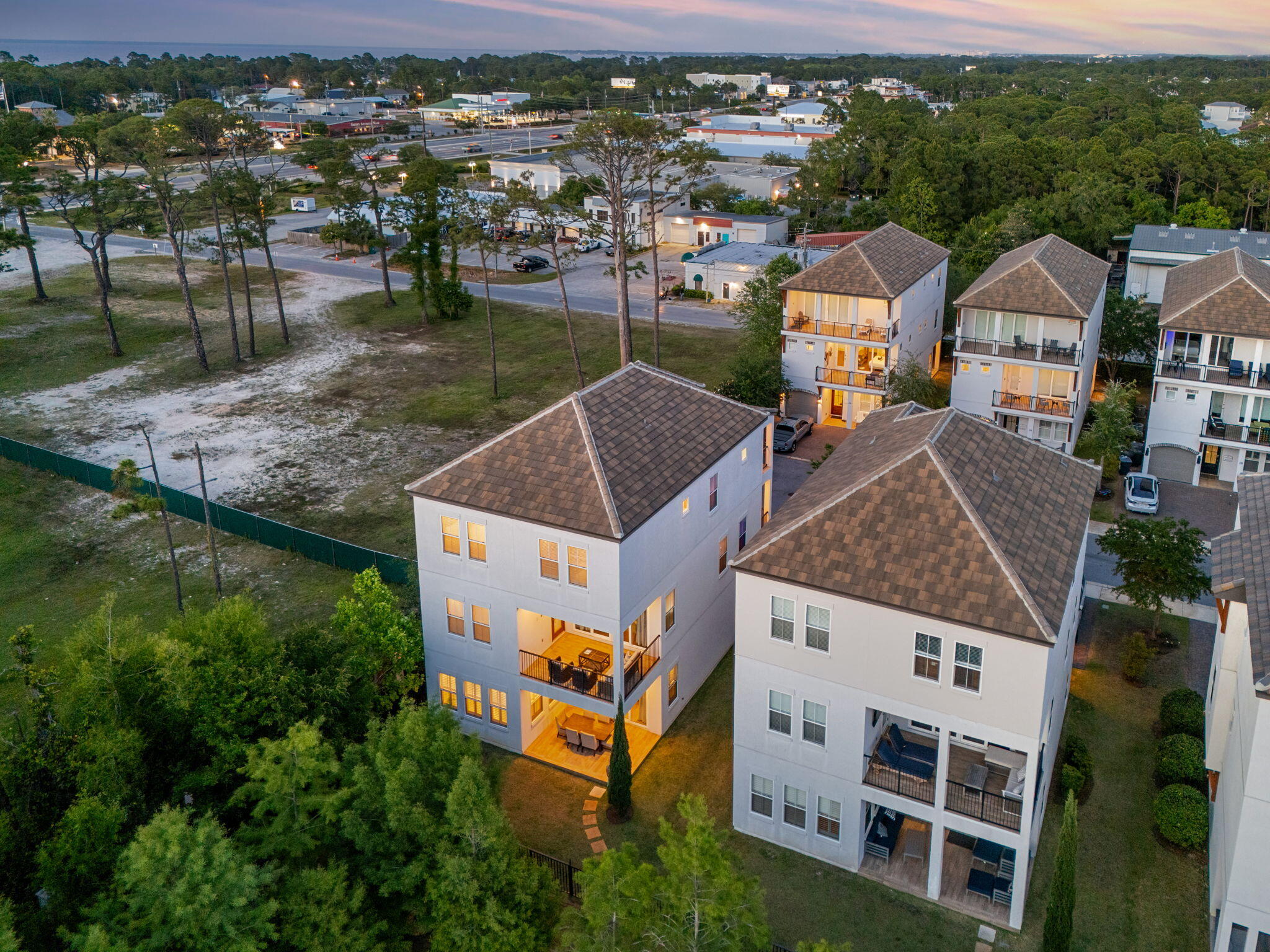 43 Calla Way Miramar Beach, FL 32550 - Photo 2 of 59 an aerial view of residential houses with outdoor space and river
