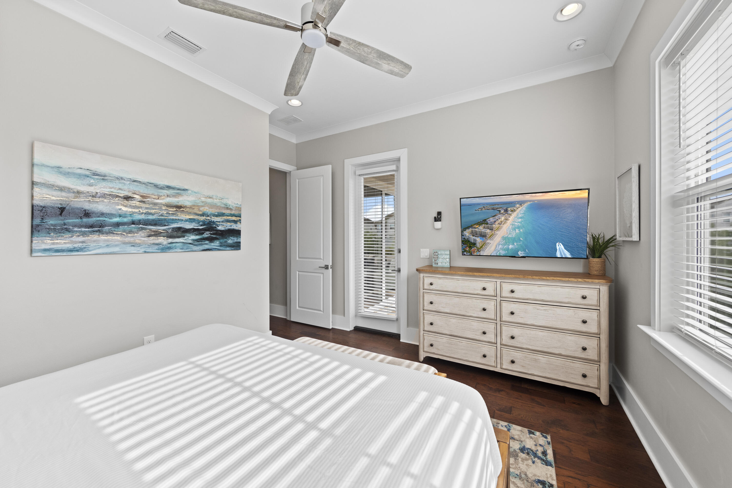 43 Calla Way Miramar Beach, FL 32550 - Photo 33 of 59 a bedroom with a bed and a window