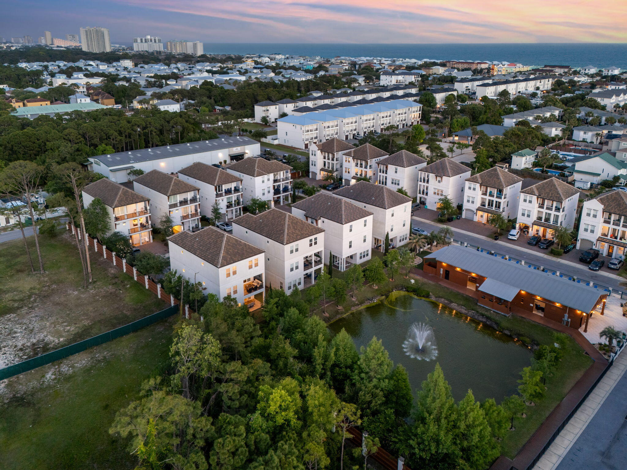 43 Calla Way Miramar Beach, FL 32550 - Photo 53 of 59 an aerial view of residential houses with outdoor space and river