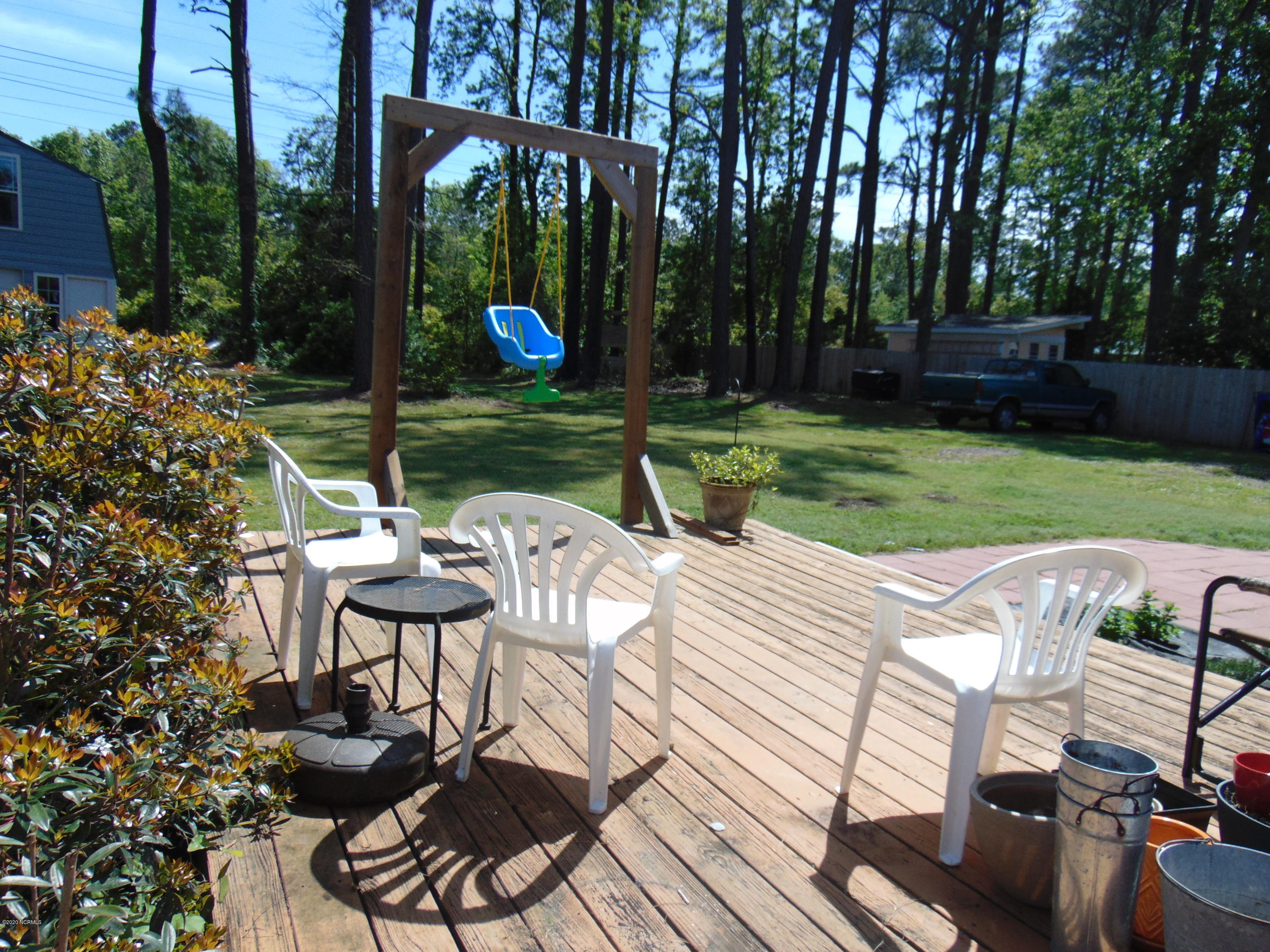 4111 Plantation Road Morehead City, NC 28557 - Photo 26 of 34 Rear deck