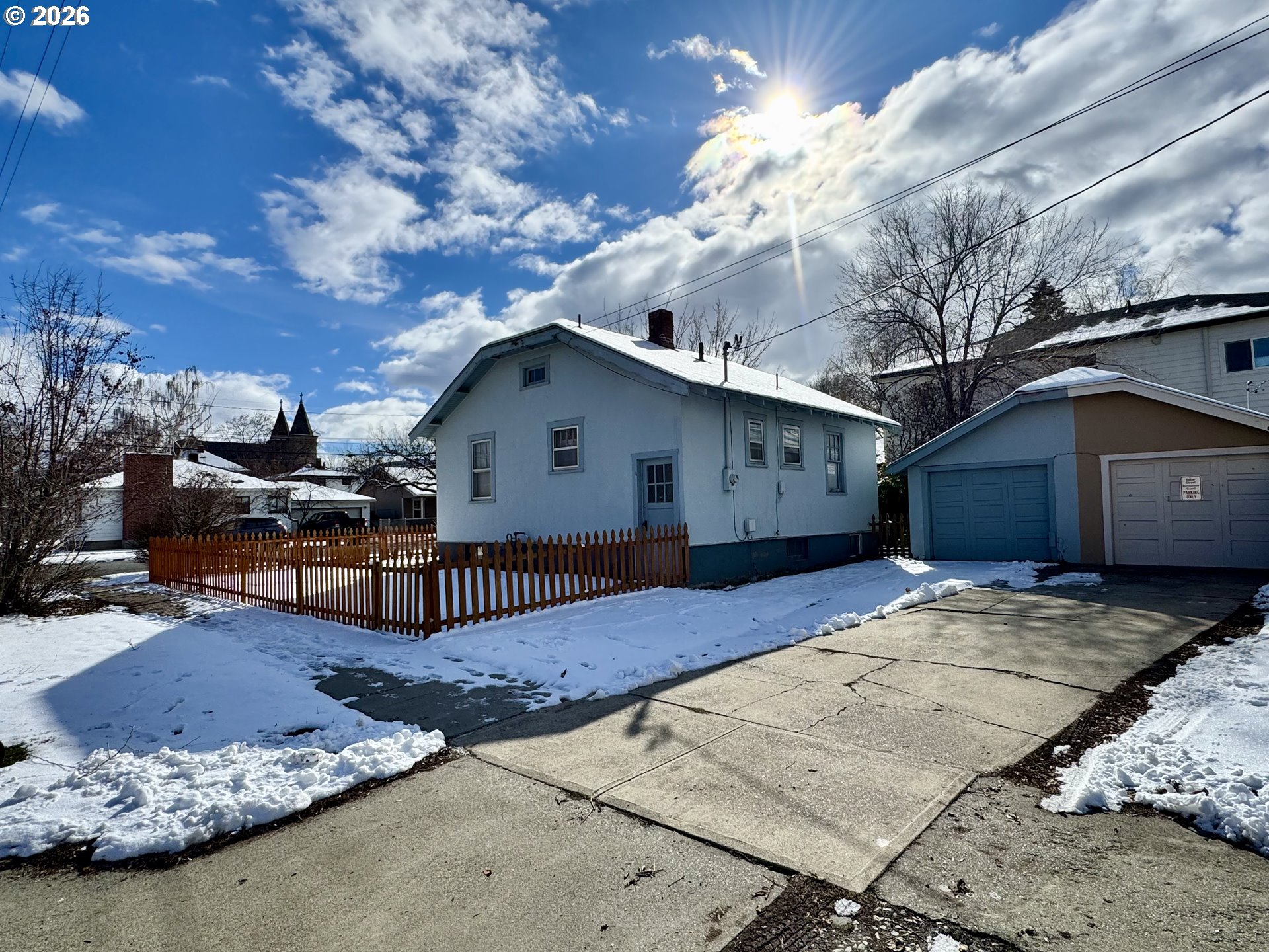 2243 3rd Street Baker City, OR 97814 - Photo 18 of 20 a view of backyard of house