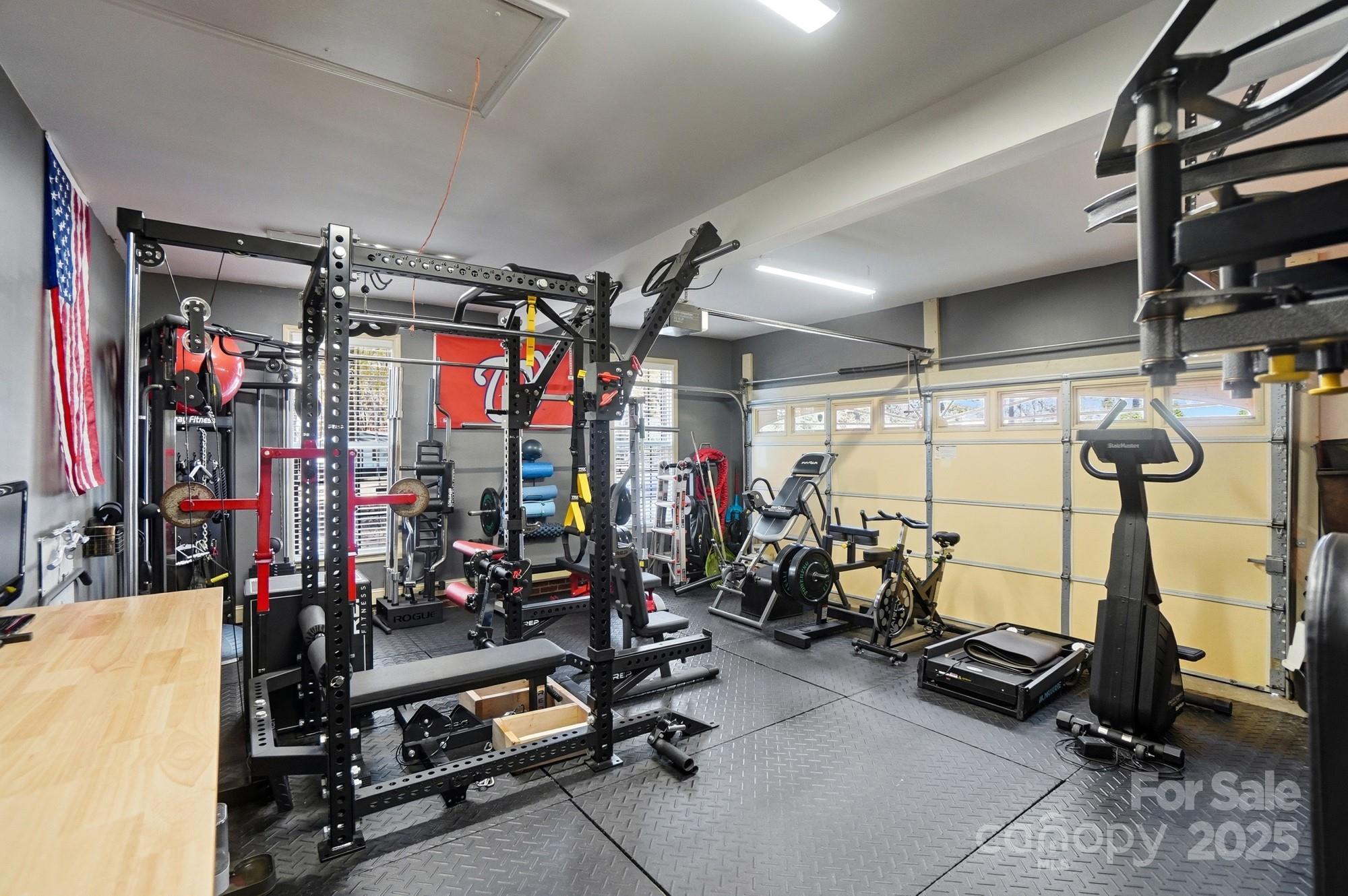 516 Jim Parker Road Monroe, NC 28110 - Photo 28 of 37 a view of a room with gym equipment