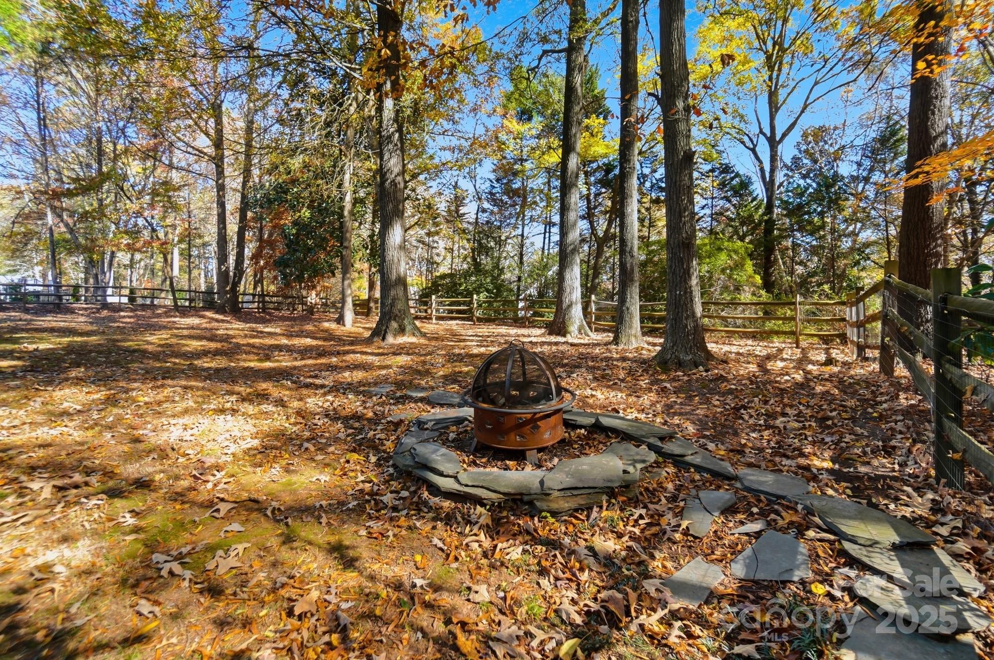 516 Jim Parker Road Monroe, NC 28110 - Photo 34 of 37 a view of a backyard with large trees