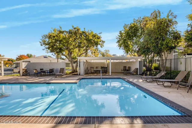 a view of a house with sitting area