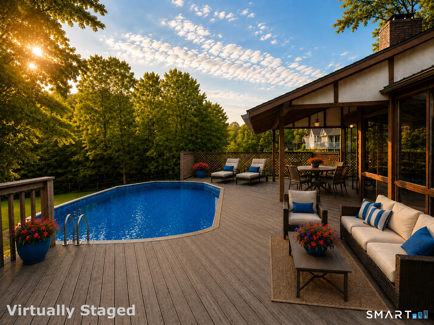 4 Ta'Agan Point Road Danbury, CT 06811 - Photo 20 of 22 a swimming pool with outdoor seating and yard