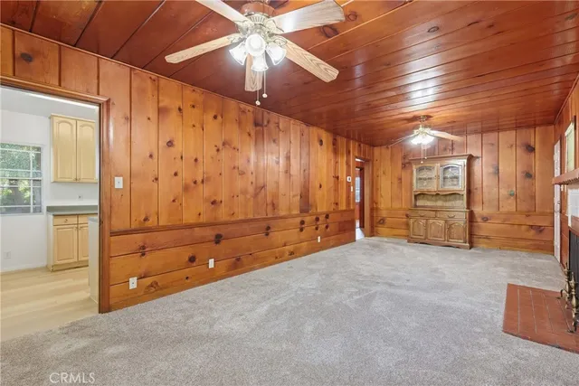 wooden floor in an empty room