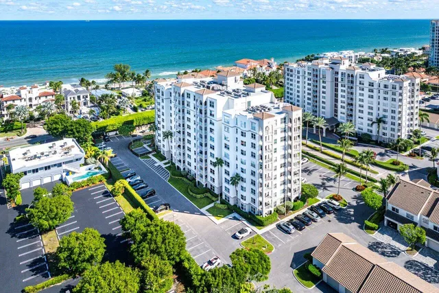a view of a city with tall buildings