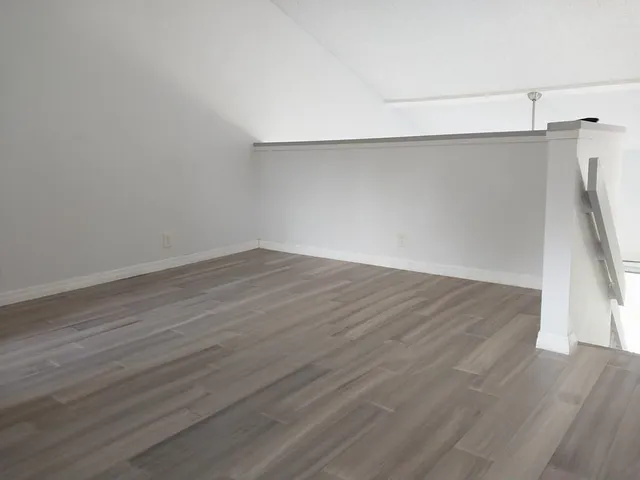 wooden floor in a room