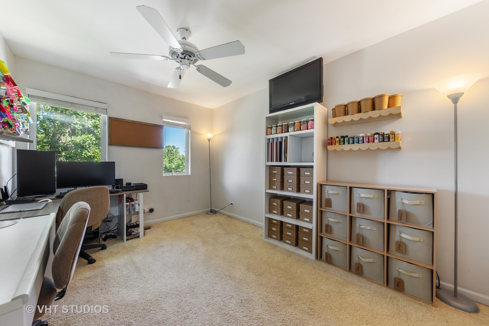 471 River Bend Road, Unit 103 Naperville, IL 60540 - Photo 17 of 29 a view of a workspace with furniture and a window