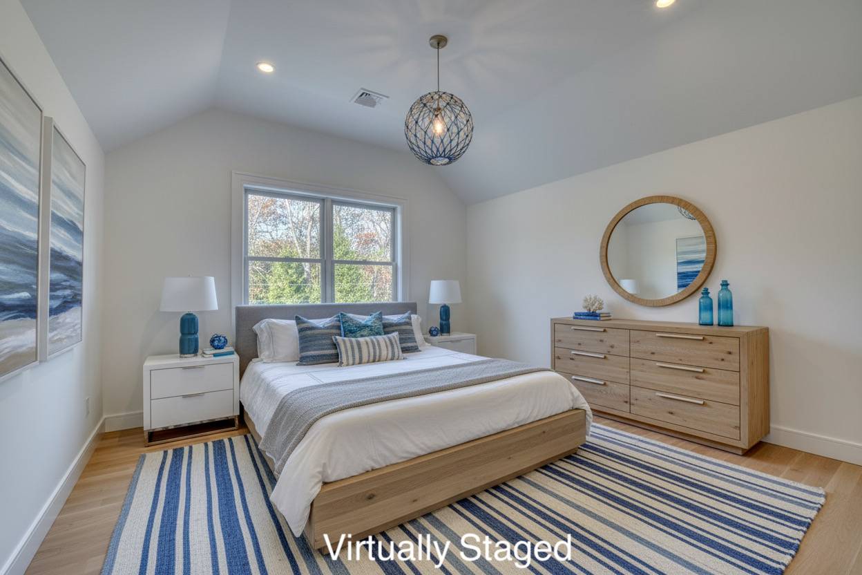 8 3rd Street East Hampton, NY 11937 - Photo 44 of 45 a bedroom with a bed and a dresser