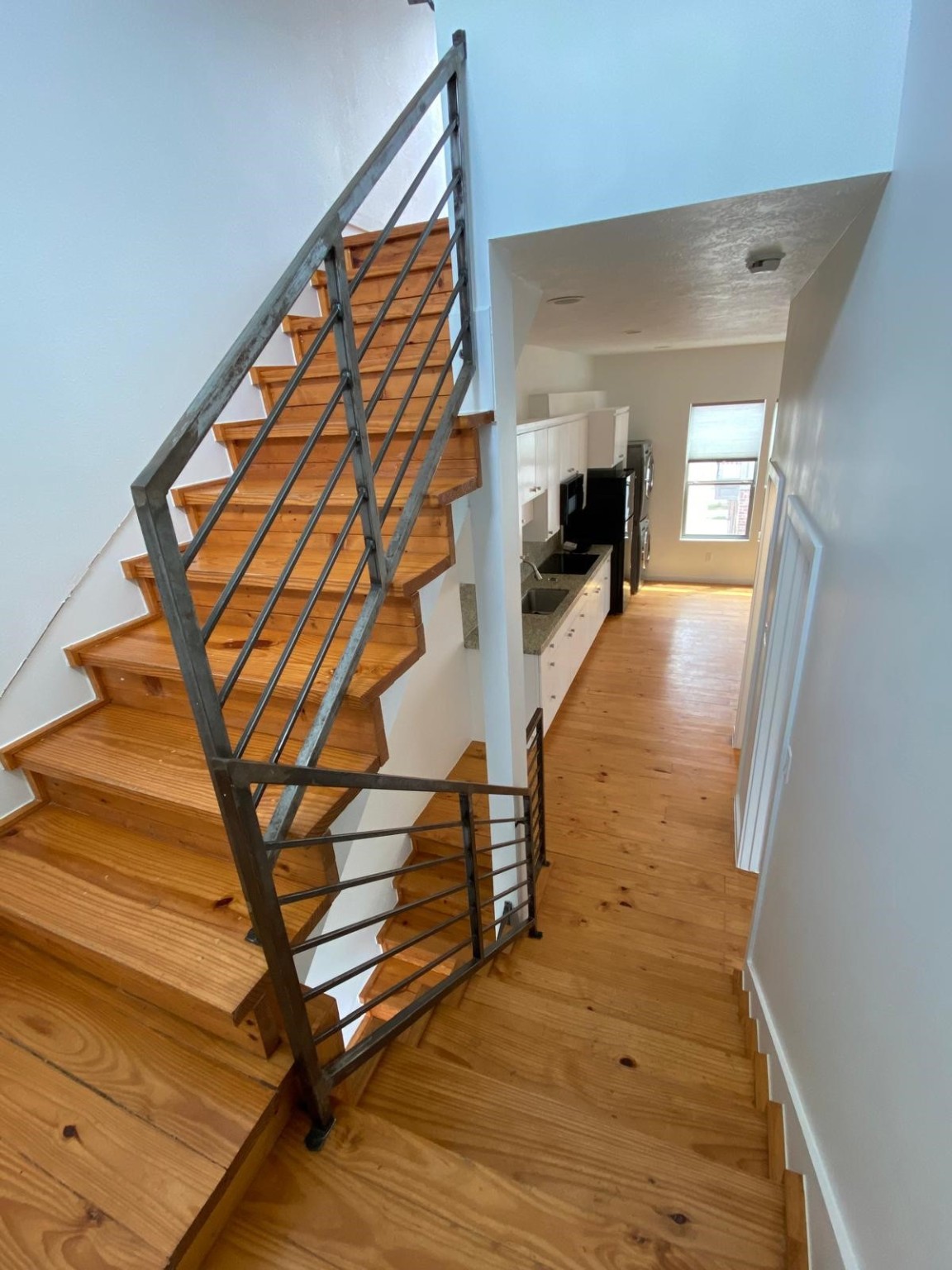 1708 Winter Street, Unit C Houston, TX 77007 - Photo 35 of 36 a view of entryway with wooden floor